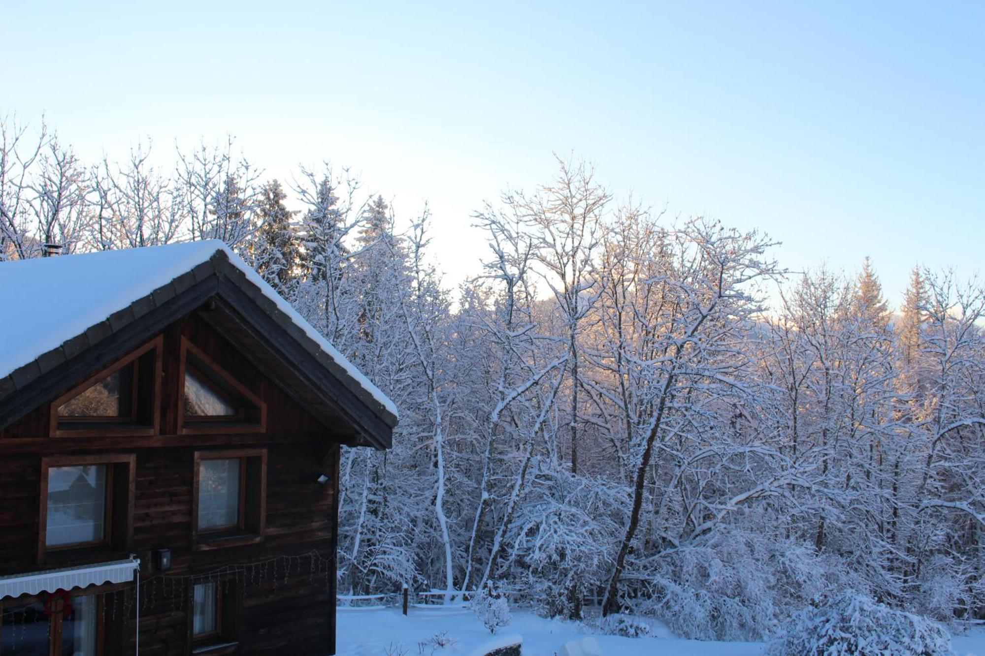 Les Chalets De Ludran Viuz-en-Sallaz 外观 照片