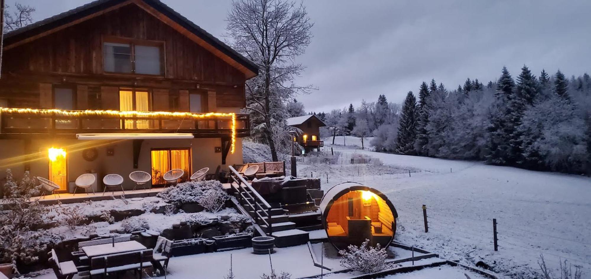 Les Chalets De Ludran Viuz-en-Sallaz 外观 照片